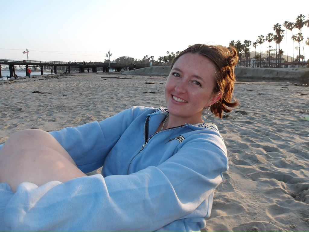 Carpinteria Pier Hoodie — Sky Blue