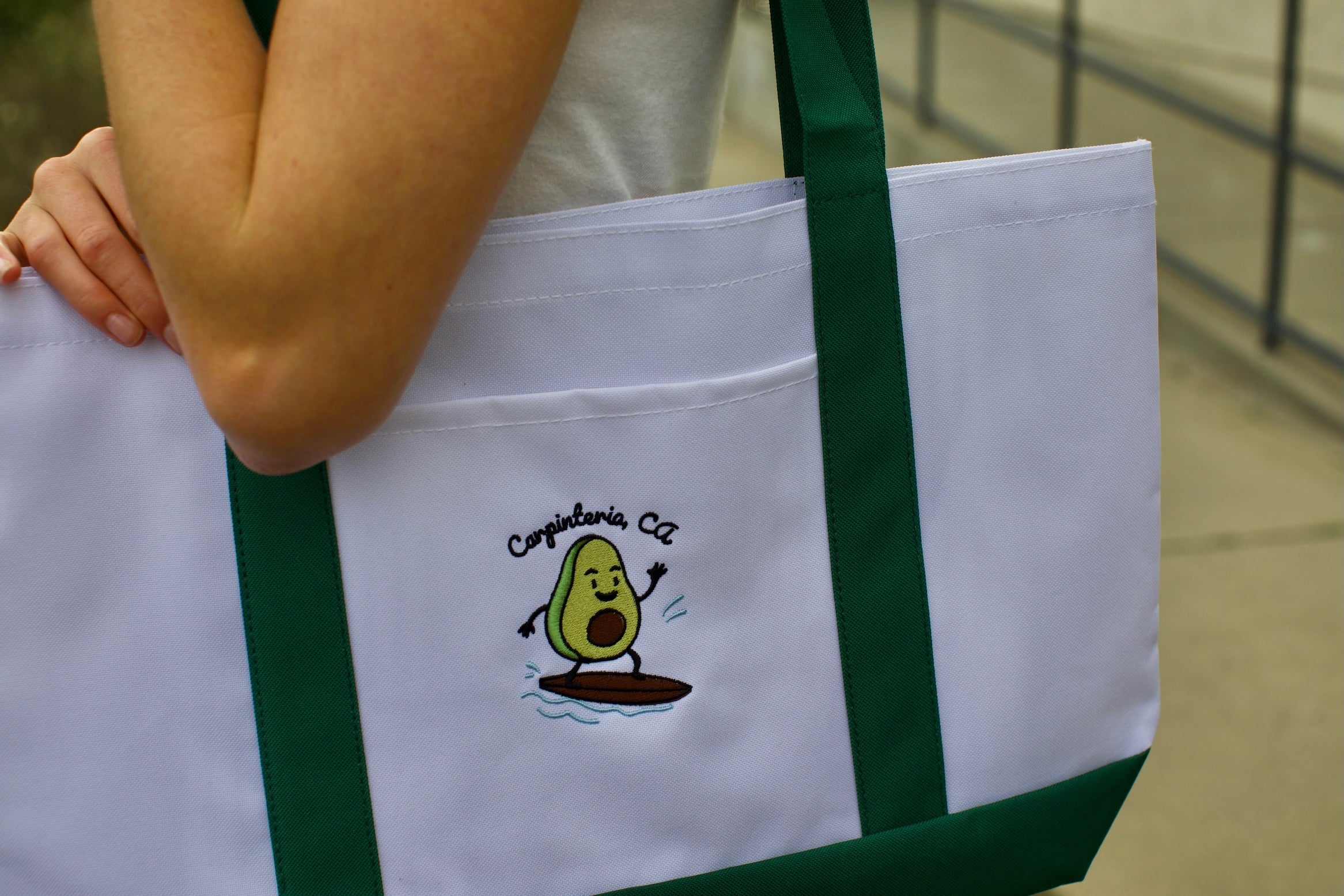 Surfing Avocado Tote Bag🥑