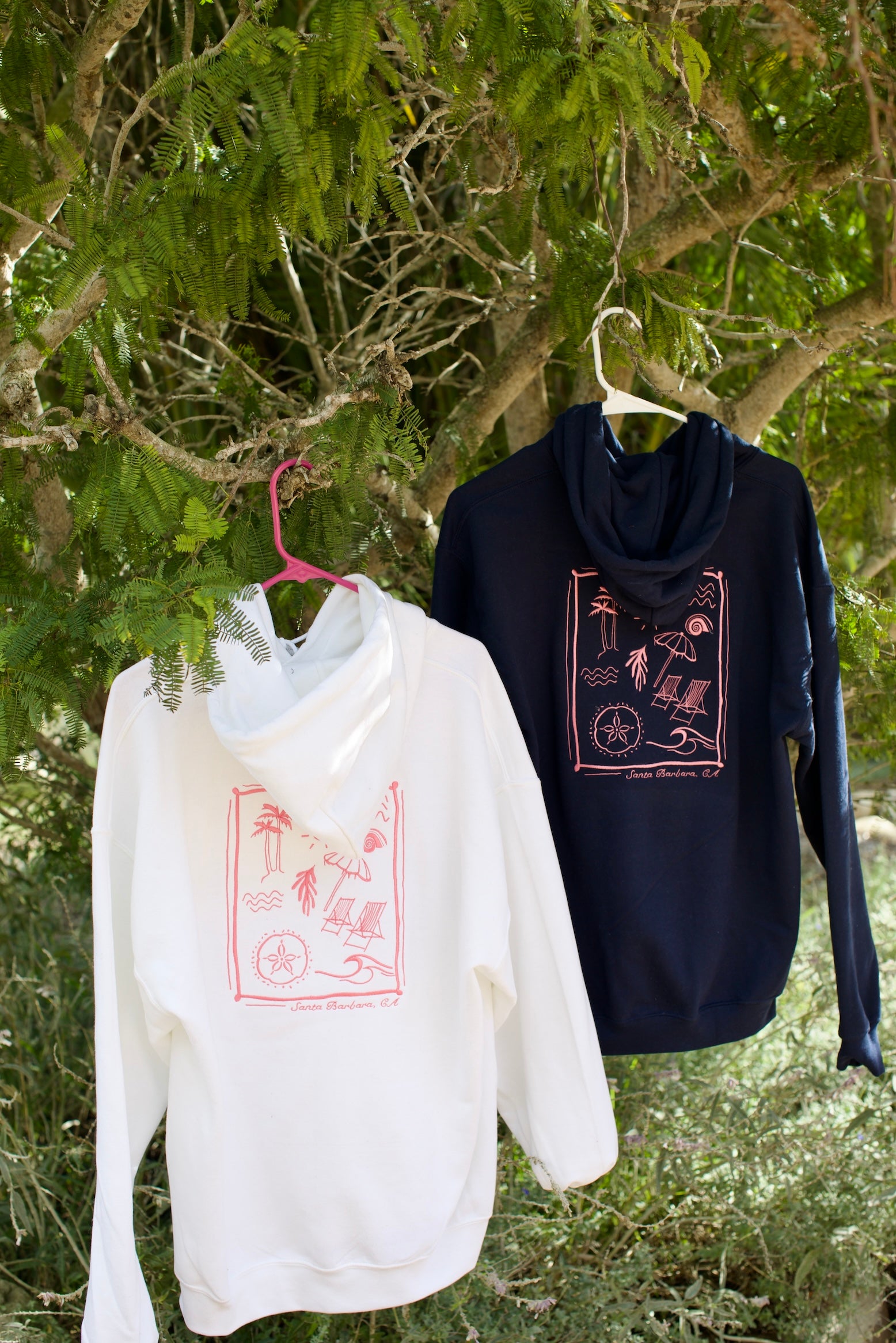 Santa Barbara Postcard Hoodie- Coastal Edition