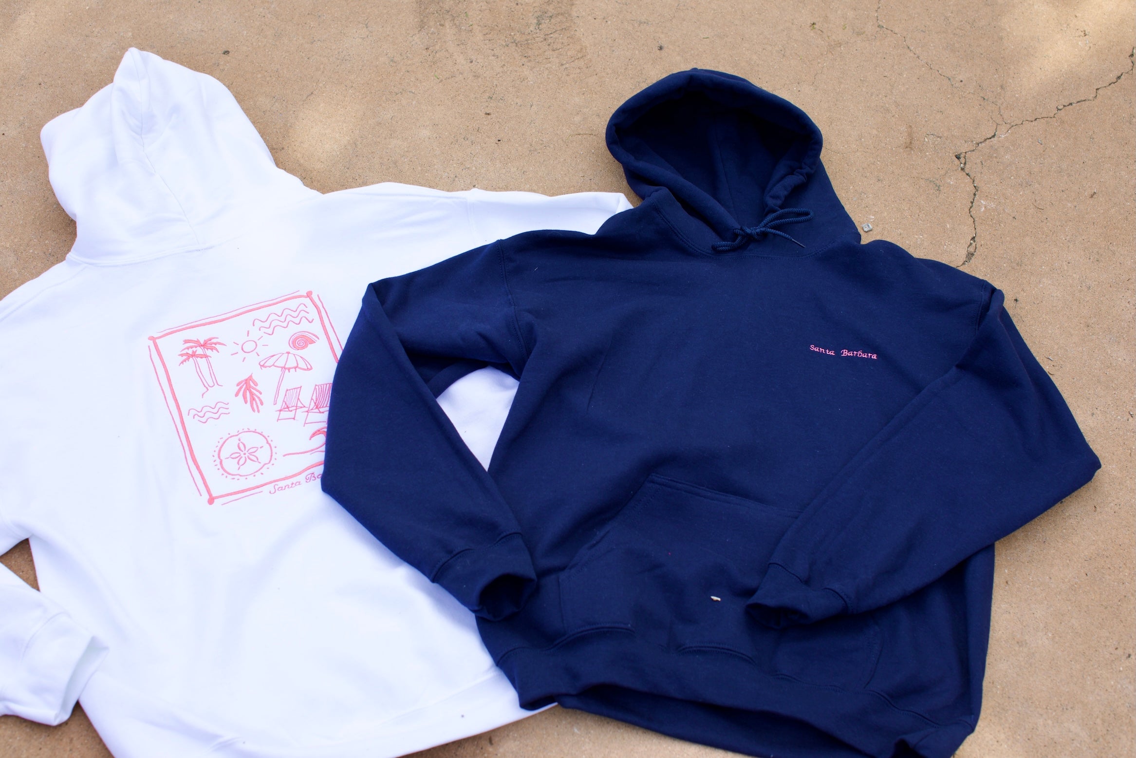 Santa Barbara Postcard Hoodie- Coastal Edition