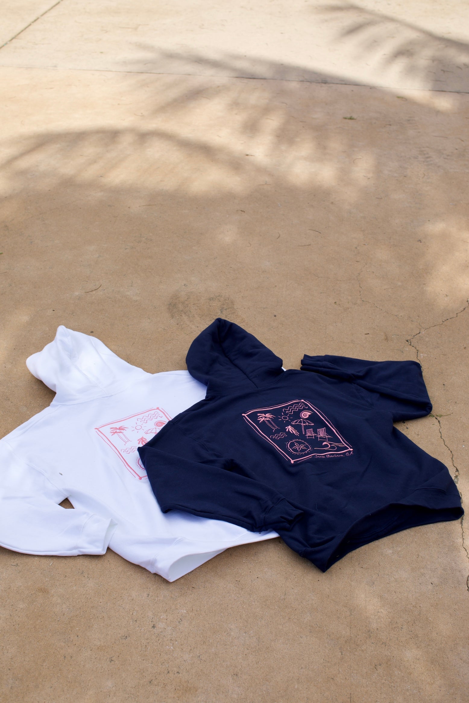 Santa Barbara Postcard Hoodie- Coastal Edition