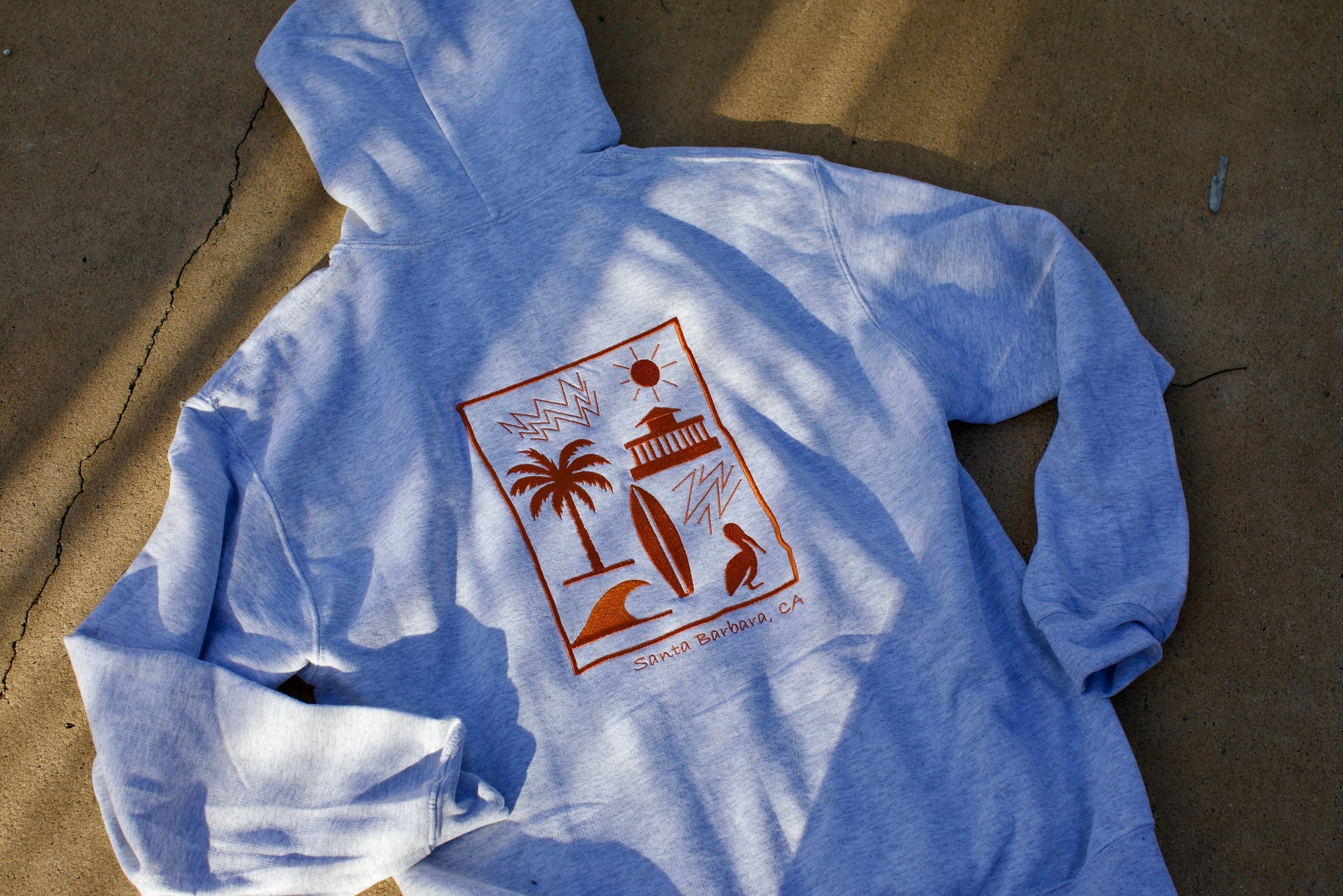 Santa Barbara Postcard Hoodie - Classic Edition
