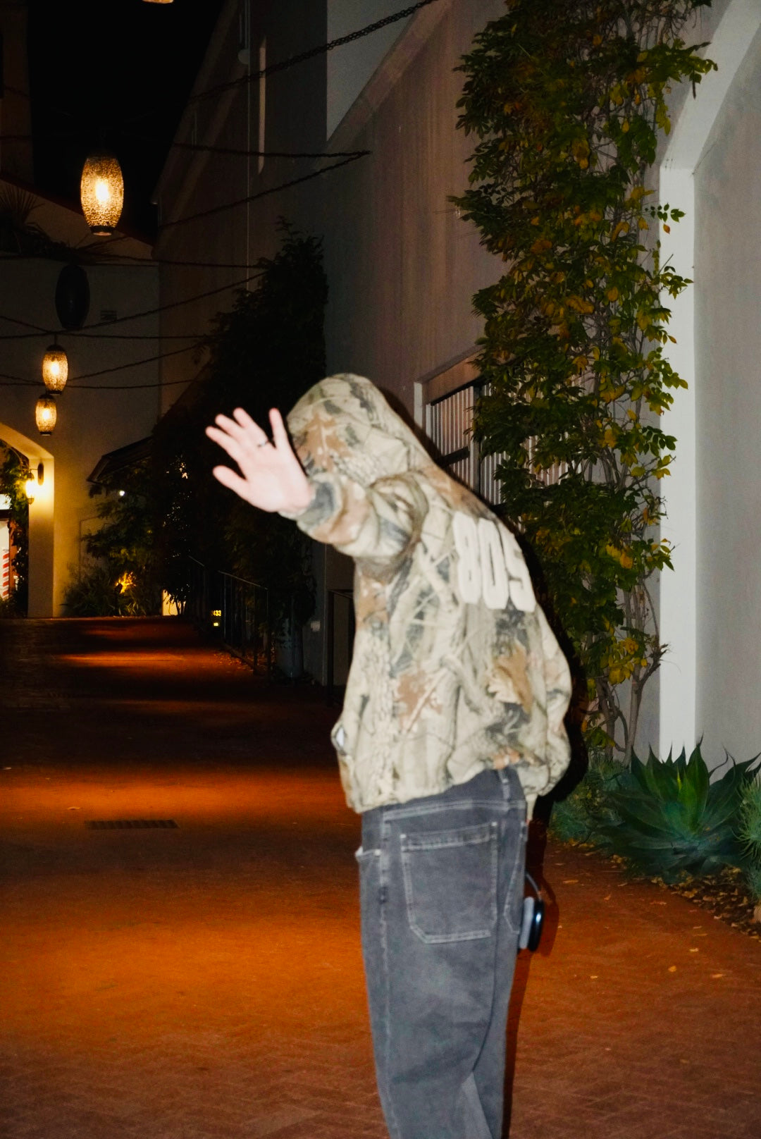 Santa Barbara 805 camo hoodie - OG