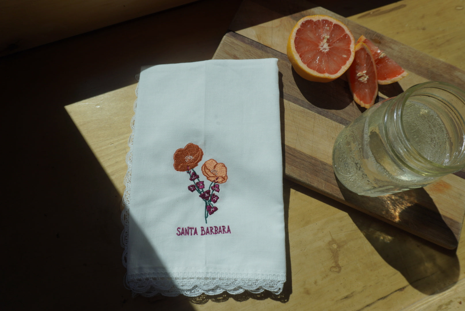 Santa Barbara Garden Tea Towels