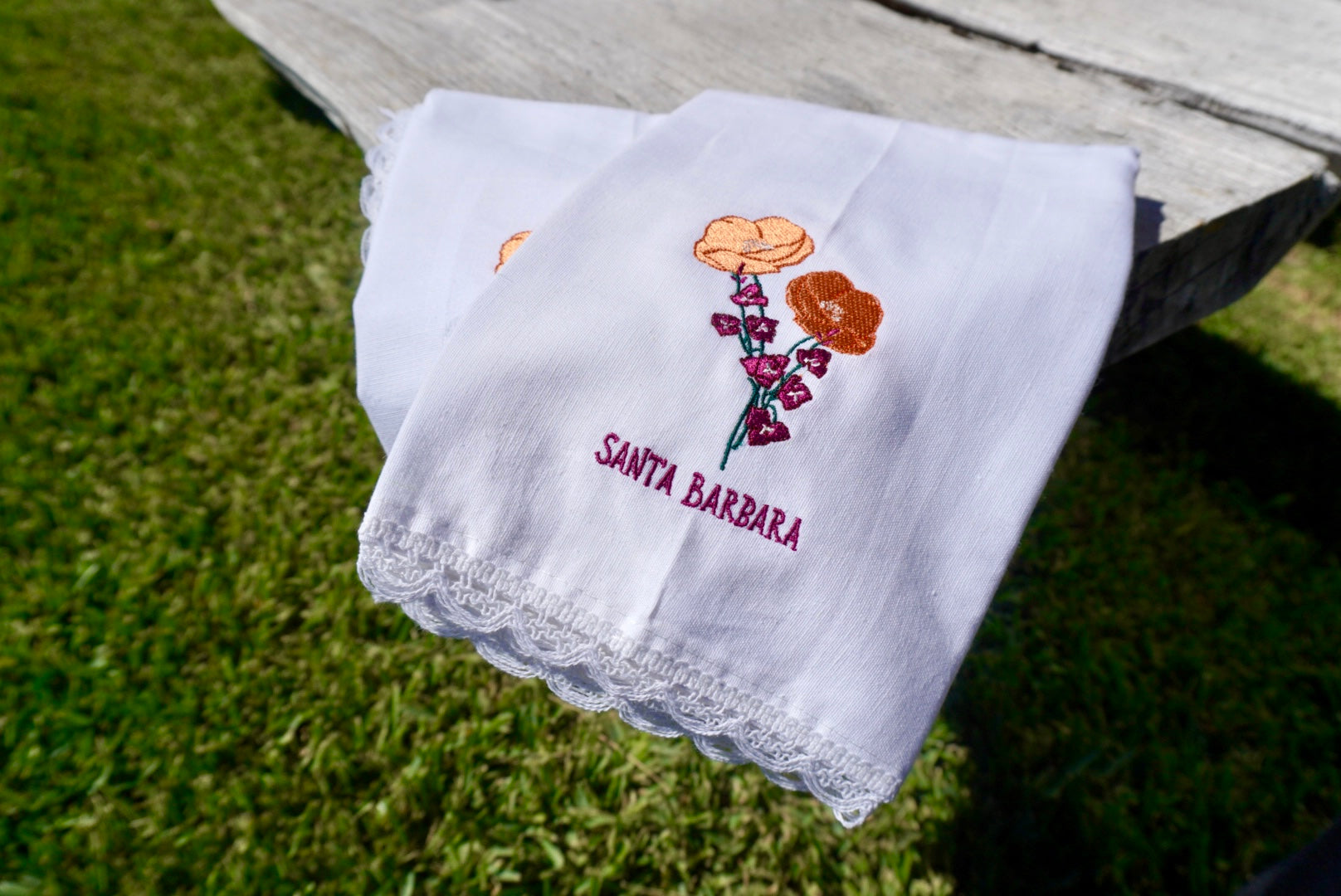 Santa Barbara Garden Tea Towels