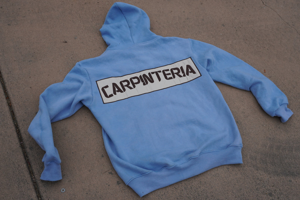 Carpinteria Pier Hoodie — Sky Blue
