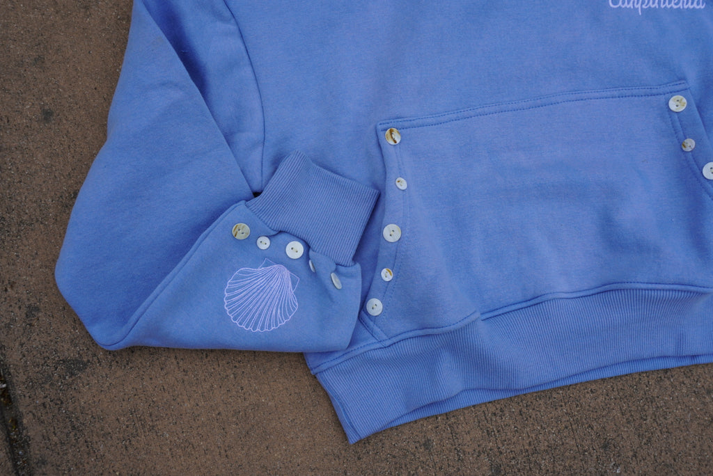 Carpinteria Pearl Hoodie — Sky Blue
