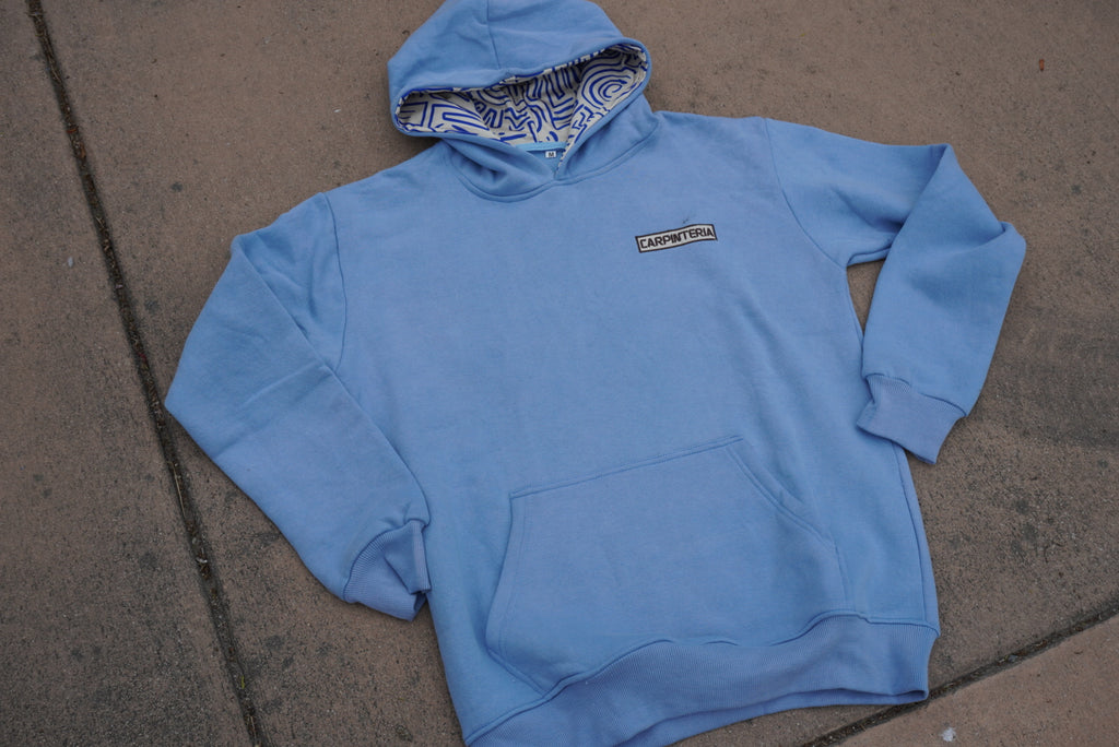 Carpinteria Pier Hoodie — Sky Blue