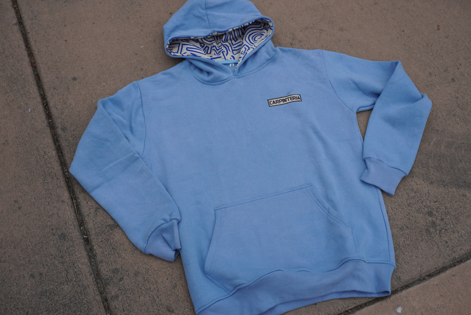 Santa Barbara Pier Hoodie — Sky Blue