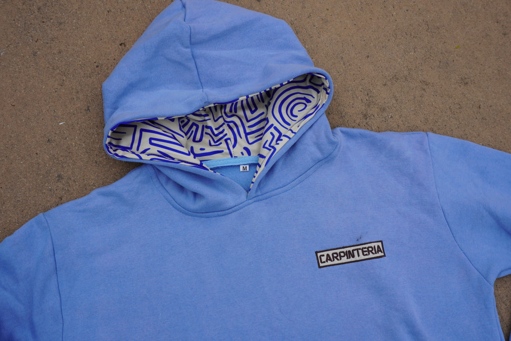 Carpinteria Pier Hoodie — Sky Blue