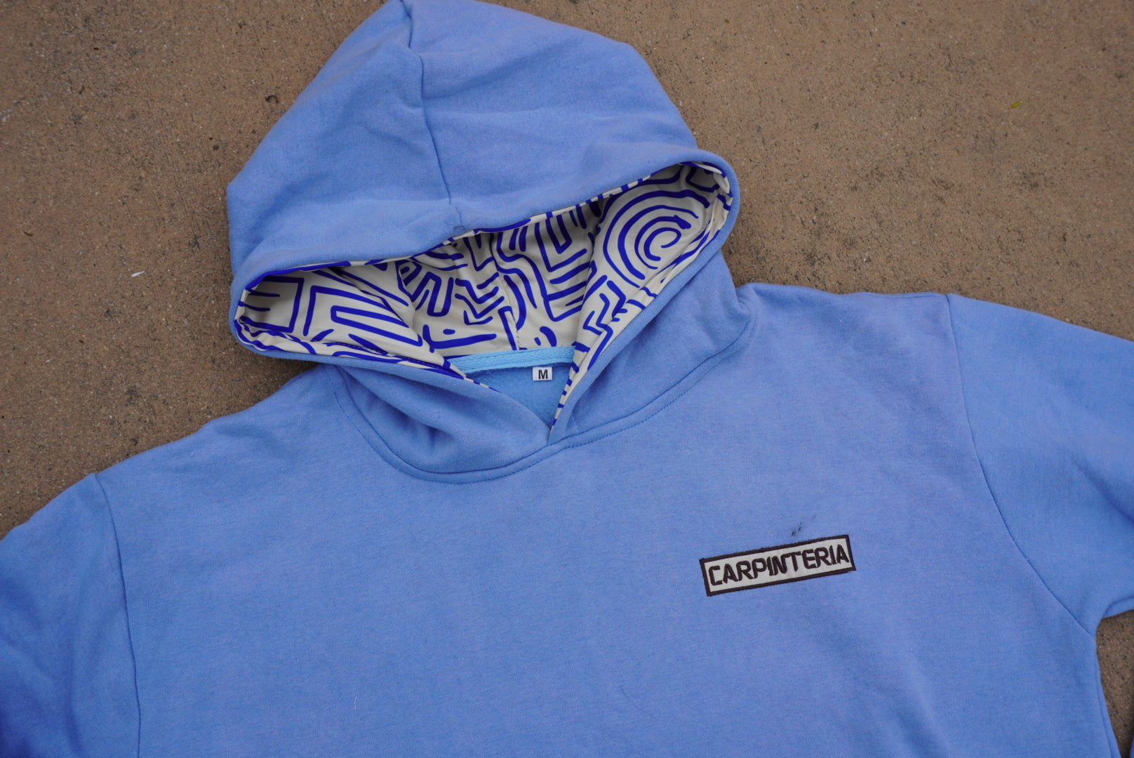 Carpinteria Pier Hoodie — Sky Blue