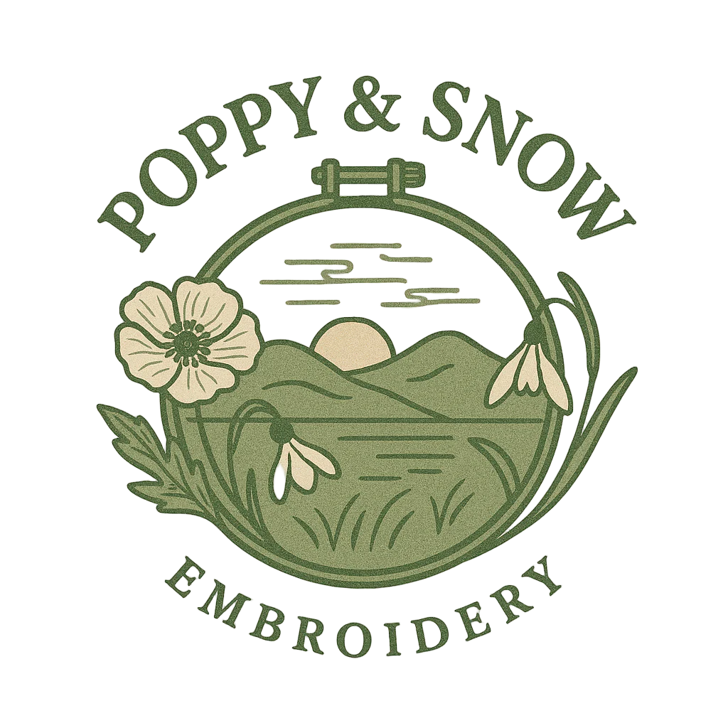 Poppy & Snow Embroidery