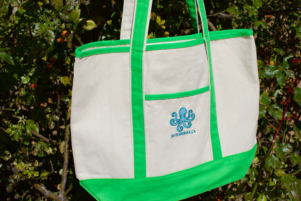 Santa Barbara Octopus Tote