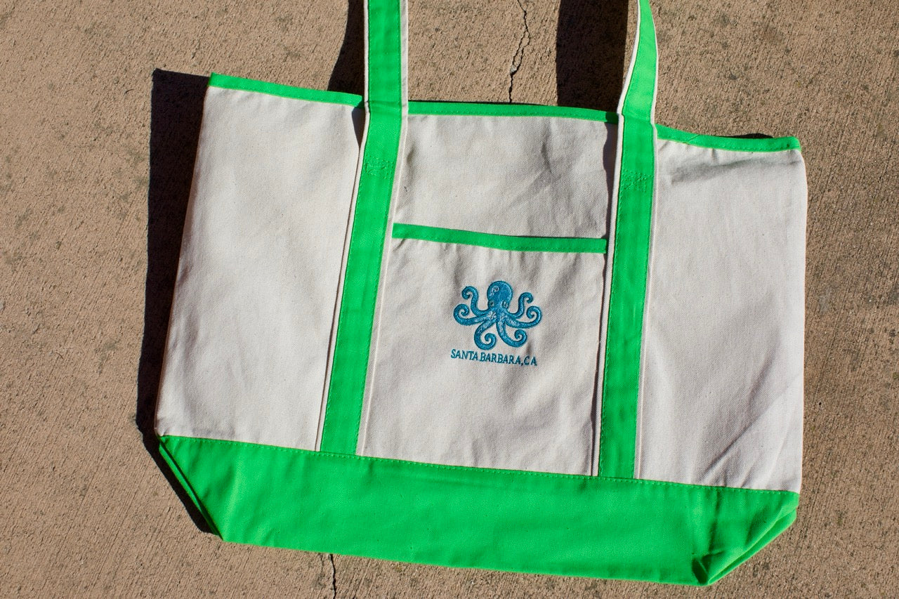 Santa Barbara Octopus Tote