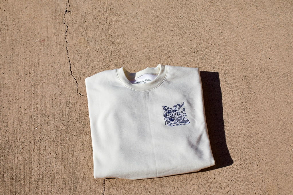 Santa Barbara Stingray Crewneck