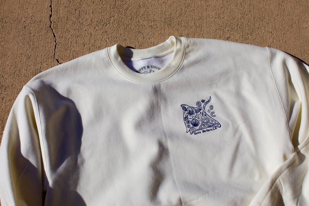Santa Barbara Stingray Crewneck
