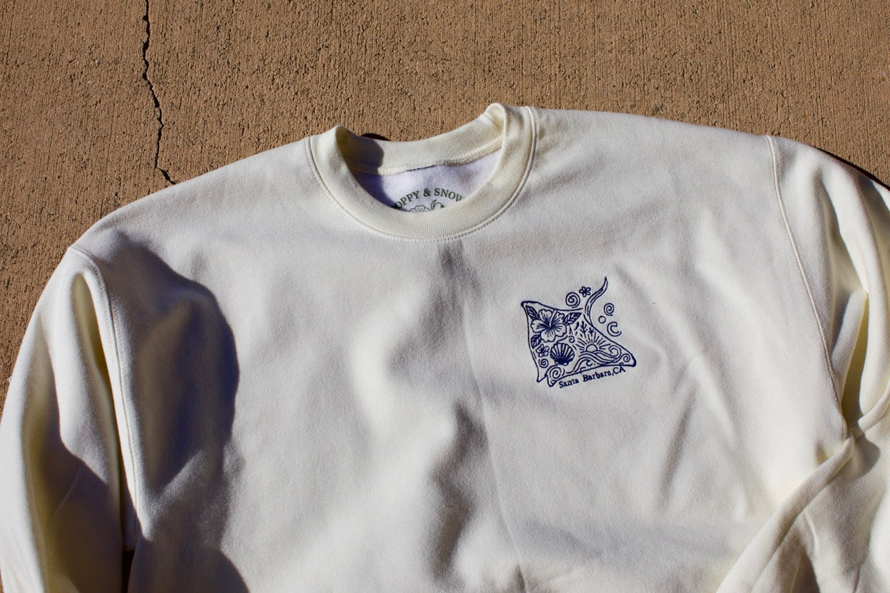 Santa Barbara Stingray Crewneck