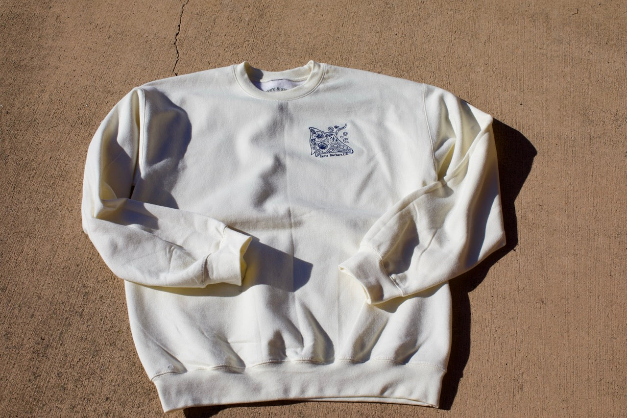 Santa Barbara Stingray Crewneck