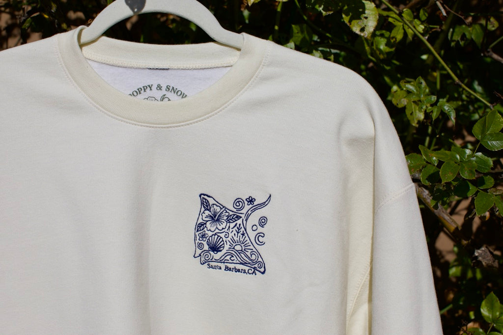 Santa Barbara Stingray Crewneck