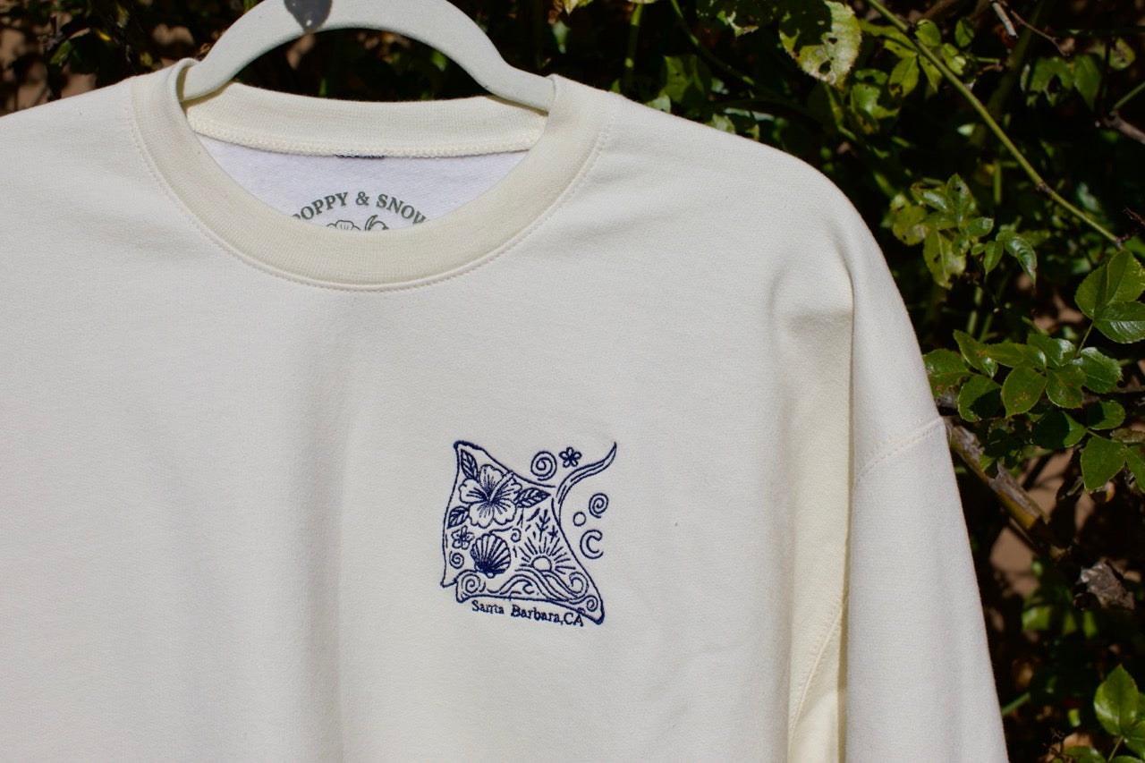 Santa Barbara Stingray Crewneck