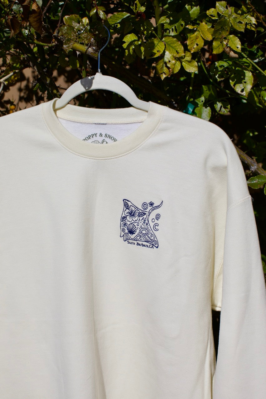 Santa Barbara Stingray Crewneck