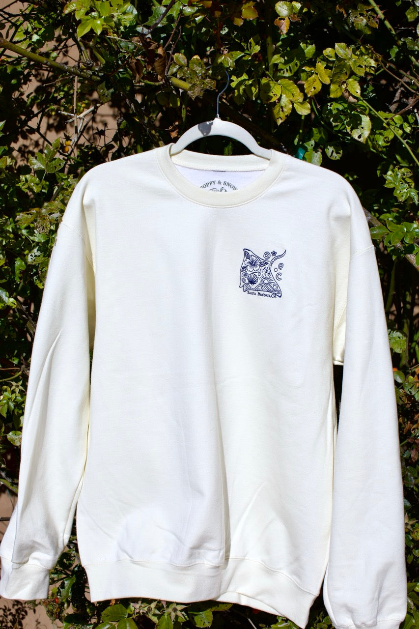 Santa Barbara Stingray Crewneck