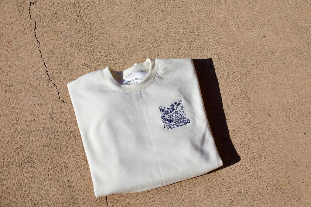 Santa Barbara Stingray Crewneck