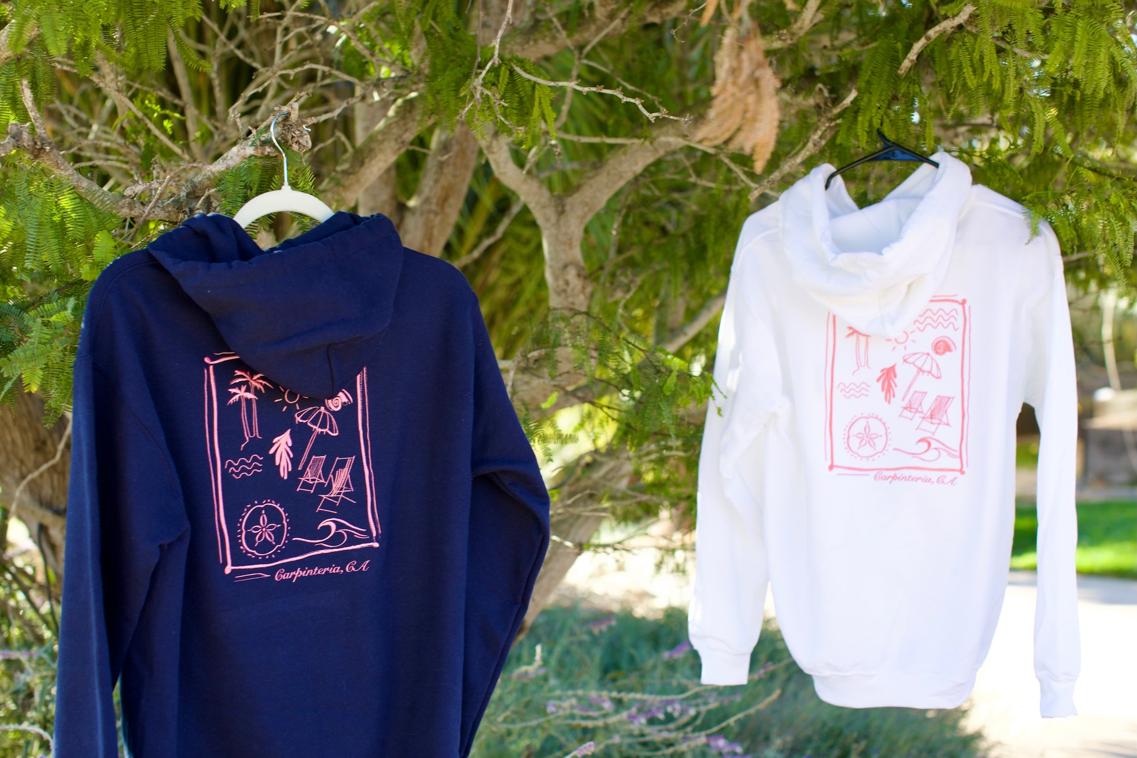 Carpinteria Postcard Hoodie – Coastal Edition