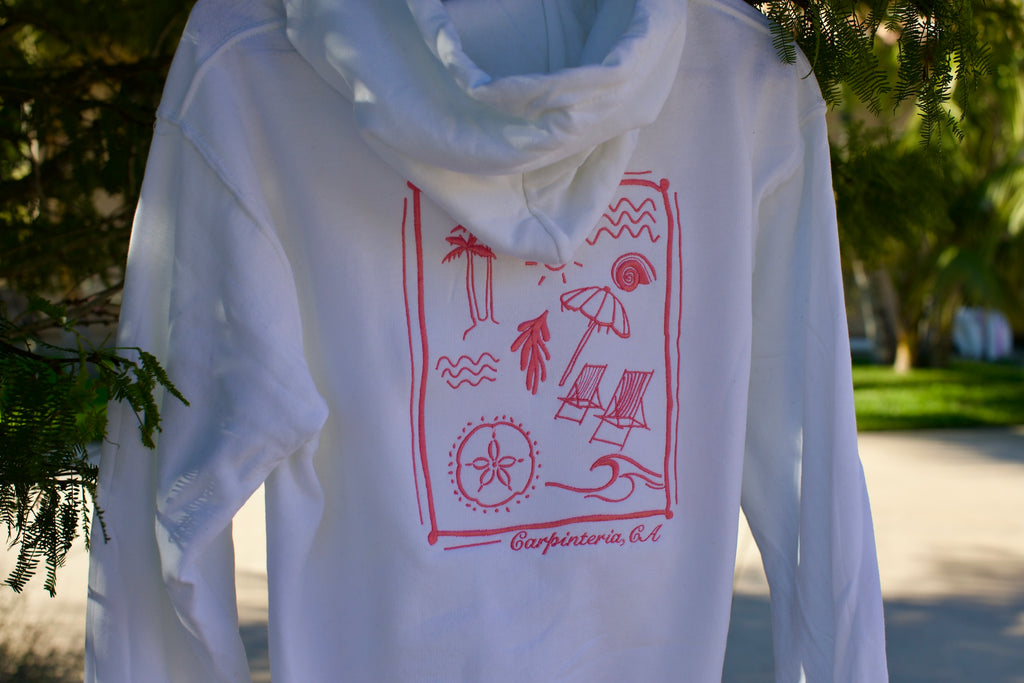 Carpinteria Postcard Hoodie – Coastal Edition