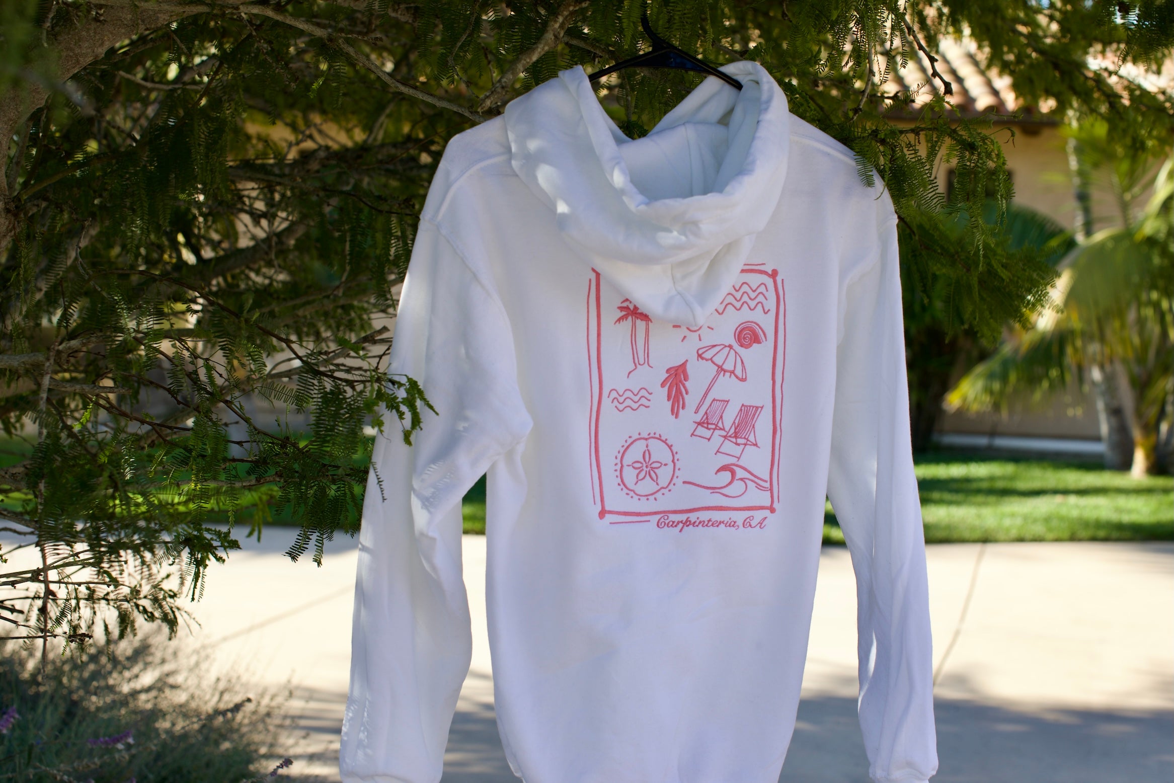 Carpinteria Postcard Hoodie – Coastal Edition