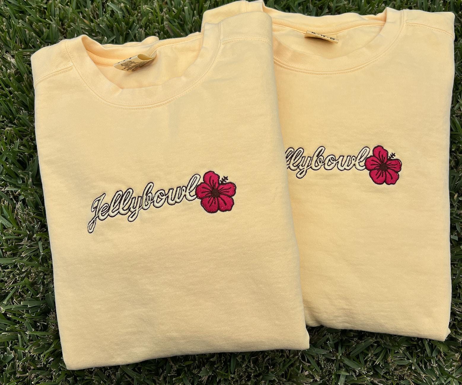 Jellybowl Embroidered Crewneck & Hoodie